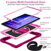 Shockproof Silicone+PC Case for Samsung Galaxy Tab A7 10.4 (2020) Rose Red - 2