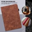 Samsung Galaxy Tab A 8.0 2019 T290 Lace Flower Flip Leather Case Brown - 7