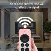 Silicone Case Cover with Rope for Apple TV 4K 4th Siri Remote (White) - 6