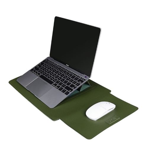 PU06 3 in 1 Multifunctional Laptop Bag 13.3" Army Green - 1