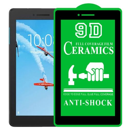 Lenovo Tab E7 7104 7" 9D Full Screen Glue Ceramic Film - 1