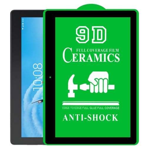 Lenovo Tab E10 TB-X104F 10" 9D Full Screen Glue Ceramic Film - 1