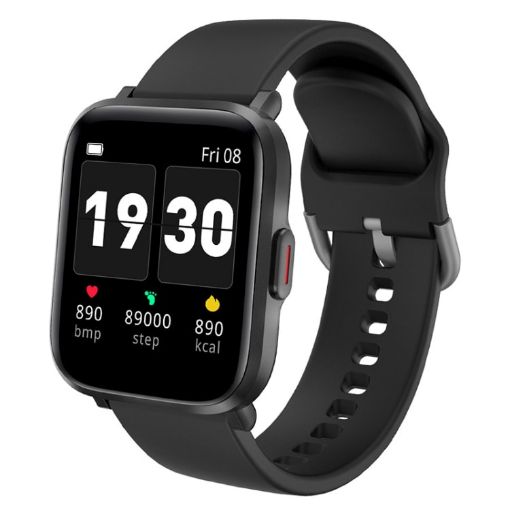 CS201C 1.3" IPS Smart Watch, 5ATM Waterproof, Sleep & Heart Rate Monitor - 1