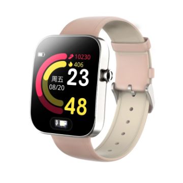 H1 1.3" TFT Smart Watch - IP68 Waterproof, Sleep & Heart Rate Monitor, Pink - 1