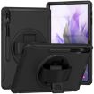 Samsung Galaxy Tab S7 FE 12.4" T730 360 Rotating Cover Black - 1