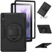 Samsung Galaxy Tab S7 FE 12.4" T730 360 Rotating Cover Black - 3