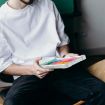 Samsung Galaxy Tab A 8.0 2019 Shockproof Case with Holder Gray/Green - 6