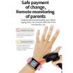 W5 1.54" Dual Camera Smartwatch, SIM/GPS/Temp, 1GB+16GB Black Blue - 5
