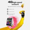 W5 1.54" Dual Camera Smartwatch, SIM/GPS/Temp, 3GB+32GB Silver Pink - 2