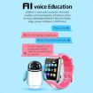 W5 1.54" Dual Camera Smartwatch, SIM/GPS/Temp, 3GB+32GB Silver Pink - 4