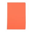 Samsung Galaxy Tab S7 FE T730 Orange 360 Rotating Leather Case - 2