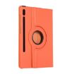 Samsung Galaxy Tab S7 FE T730 Orange 360 Rotating Leather Case - 3