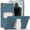 Samsung Galaxy Tab A7 T500 Shockproof Case with Holder - Cornflower Blue - 1