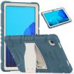 Samsung Galaxy Tab A7 T500 Shockproof Case with Holder - Cornflower Blue - 2
