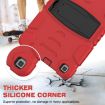 Samsung Galaxy Tab A8.0 2019 T290 Shockproof Case Red+Black Holder - 6