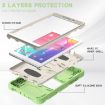 Samsung Galaxy Tab A8.0 2019 T290 Shockproof Case with Holder - Green - 5