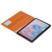 Samsung Galaxy Tab S7 FE Red Leather Case with Photo Frame & Card Slots - 6
