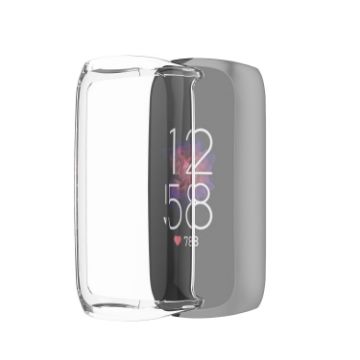 Fitbit Luxe TPU Electroplating Protective Case Cover - Transparent - 1
