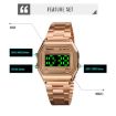 SKMEI 1646 Silver LED Digital Display Luminous Electronic Watch - 4