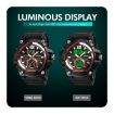 SKMEI 1725 Red LED Digital Watch - Three Time Display, Luminous - 6