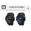SKMEI 1742 Men's Black LED Digital Sports Shockproof Watch - 3