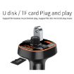 Fast Charging Car Bluetooth MP3 Player FM Transmitter with QC3.0 & Lights - 4