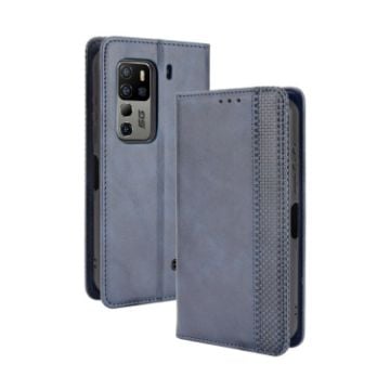 Ulefone Armor 11/11T 5G Blue Leather Flip Case with Card Slots & Holder - 1