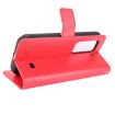 Ulefone Armor 11/11T 5G Red Leather Flip Case with Card Slots & Lanyard - 6