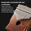 Acacia Wood Kalimba 21 Tone Thumb Piano - Aurora Blue-Sun Instrument - 5