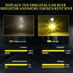 EV15 H7 Car LED Fog Light 2PCS, 3000LM, 30W, 6000K+3000K, IP65, 12LEDs - 7