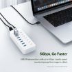 ORICO CT2U3-10AB-BK 10-Port USB HUB with Switches, AU Plug, Black - 3