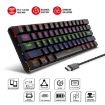 HXSJ L800 61-Key Bluetooth 5.0/2.4G Wireless Wired Mechanical Keyboard - 4