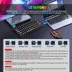 HXSJ L800 61-Key Bluetooth 5.0/2.4G Wireless Wired Mechanical Keyboard - 7