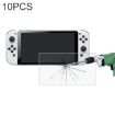 Nintendo Switch OLED Tempered Glass Film 10 PCS 0.26mm 9H 2.5D - 1