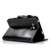 Galaxy Tab A 7.0 (2016) T280 Black Glitter Flip Leather Case with Card Slot - 5
