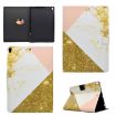 iPad Pro 10.5" White Gold Leather Case with Holder & Card Slot - 1
