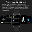 MX7 Smart Watch - 1.69" IPS, IP68 Waterproof, Sleep & Heart Rate Monitor - 8
