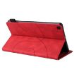 Samsung Galaxy Tab A 8.0 (2019) T295 Red PU Leather Case with Holder - 5