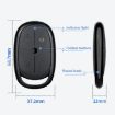 4-Button Electric Garage Door Remote, 433MHZ - Black (AK-K2000812) - 3