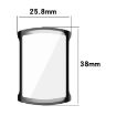 Fitbit Charge 5 TPU Electroplating Protective Case Cover - Transparent White - 4