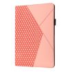 Samsung Galaxy Tab A7 10.4 2020 Leather Case with Card Slots, Rose Gold - 2