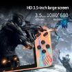 G3 Macaron 3.5" Screen Handheld Game Console - 800 Built-in Games Blue - 3