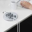R-JUST BJ15 Aluminum Magnetic Data Cable Storage & Phone Bracket - 1