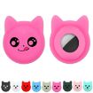 Fluorescent Green Pet Collar Silicone Case for AirTag - Anti-lost Tracker - 4