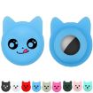 Cute Cartoon Pet Collar Silicone Case for AirTag - Fluorescent Green - 4
