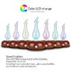 Wood Essential Oil Diffuser Aromatherapy Machine, UK Plug, Dark Brown - 7