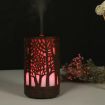 200ml Wooden Essential Oil Humidifier & Alcohol Sprayer, AU Plug - 3