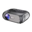 T7 1080P 200 ANSI Portable LED HD Projector, EU Plug, Black - 1