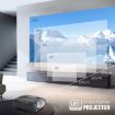 T7 1080P 200 ANSI Portable LED HD Projector, EU Plug, Black - 8