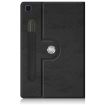 Samsung Galaxy Tab A7 Lite 8.7 2021 Leather Case 360 Rotation Black - 3
